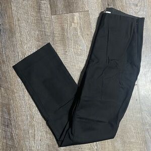 WHBM Cotton Blend Straight Leg Slim Dress Pants White House Black Market